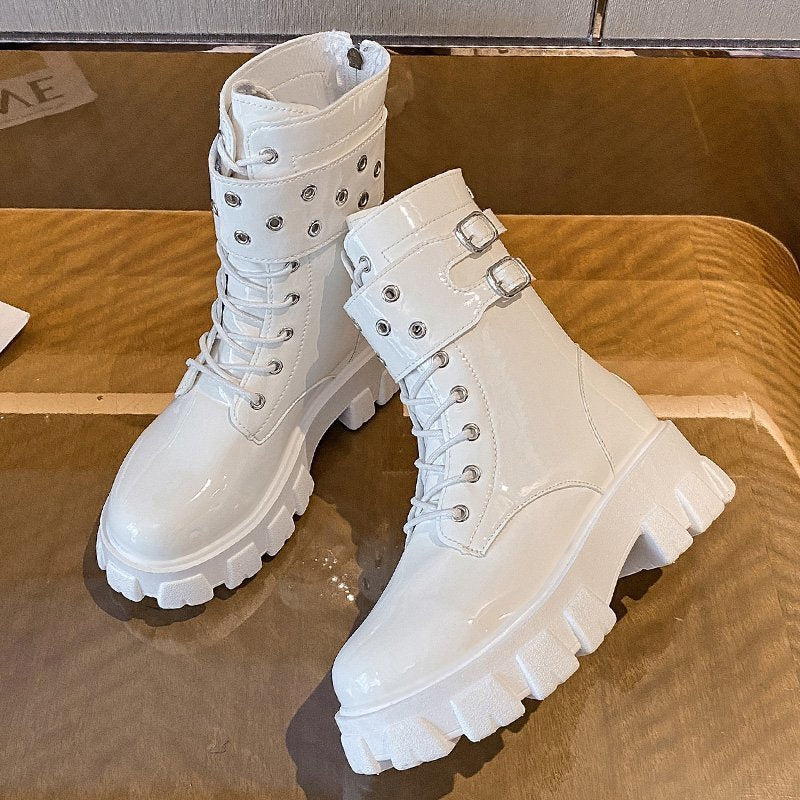 Anmutige Orthopädische Stiefel für modernen Look