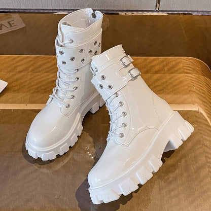 Anmutige Orthopädische Stiefel für modernen Look
