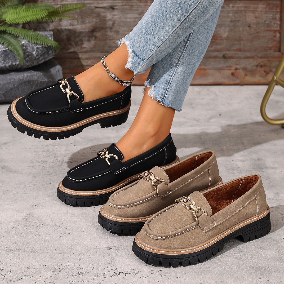 Klassische Orthopädische Schuhe mit zeitlosem Stil
