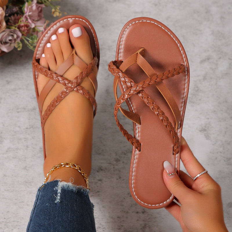 Vintage inspirierte Orthopädische Sandalen