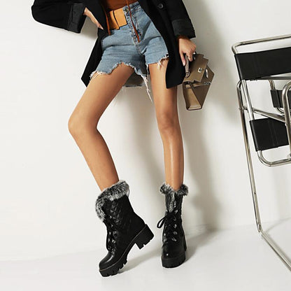 Klassische Orthopädische Stiefel mit zeitlosem Stil