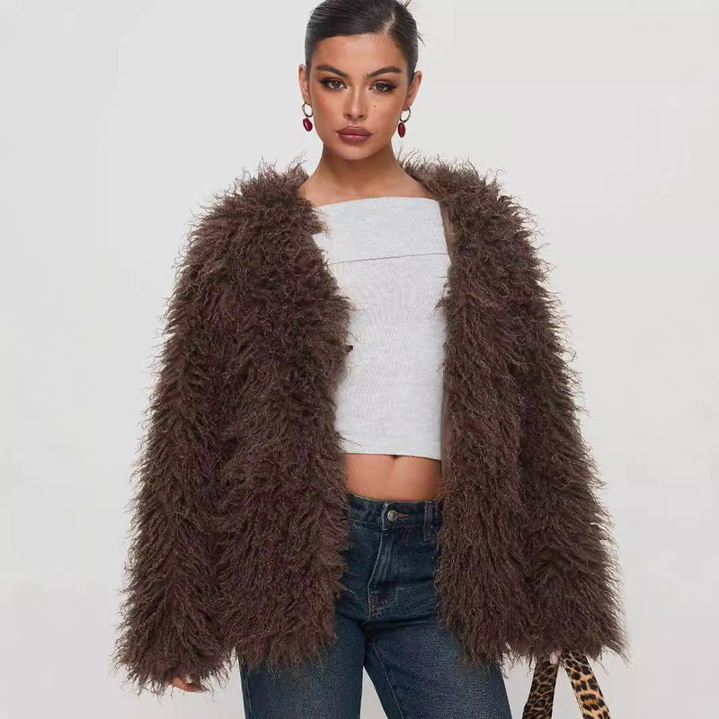 Anmutig gestaltete Jacke