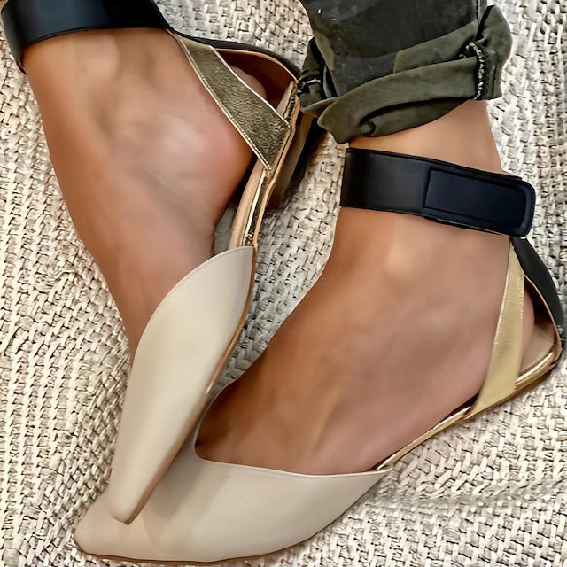 Vintage inspirierte Orthopädische Sandalen