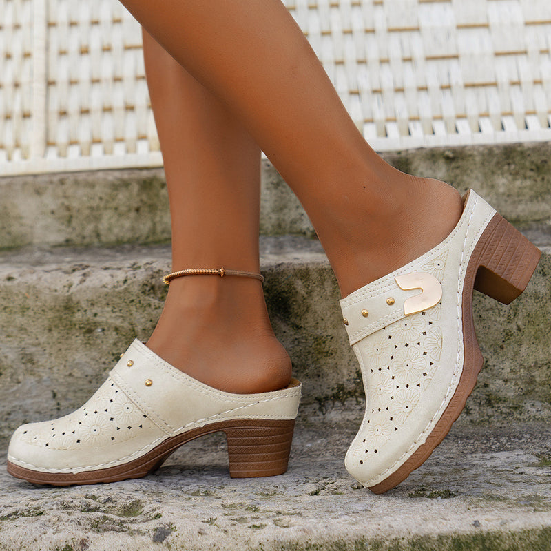 Vintage inspirierte Orthopädische Sandalen