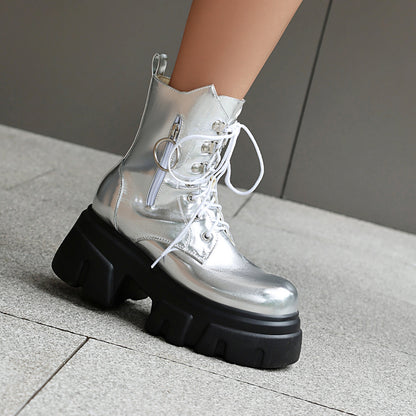 Vintage inspirierte Orthopädische Stiefel