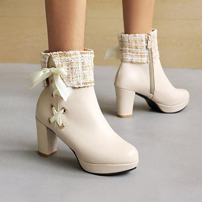 Anmutige Orthopädische Stiefel für modernen Look
