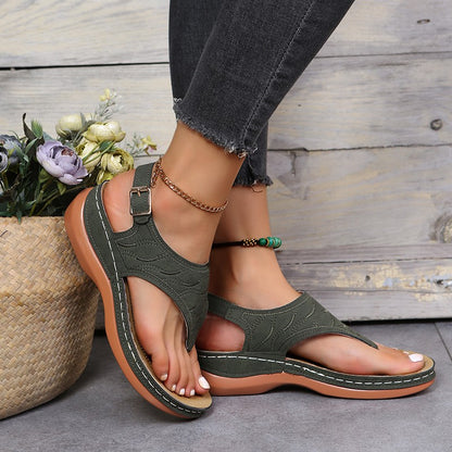 Vintage inspirierte Orthopädische Sandalen