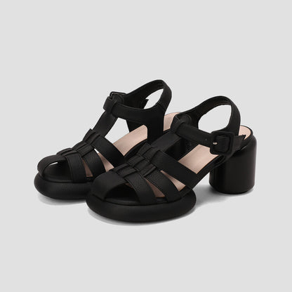 Klassische Orthopädische Sandalen mit zeitlosem Stil