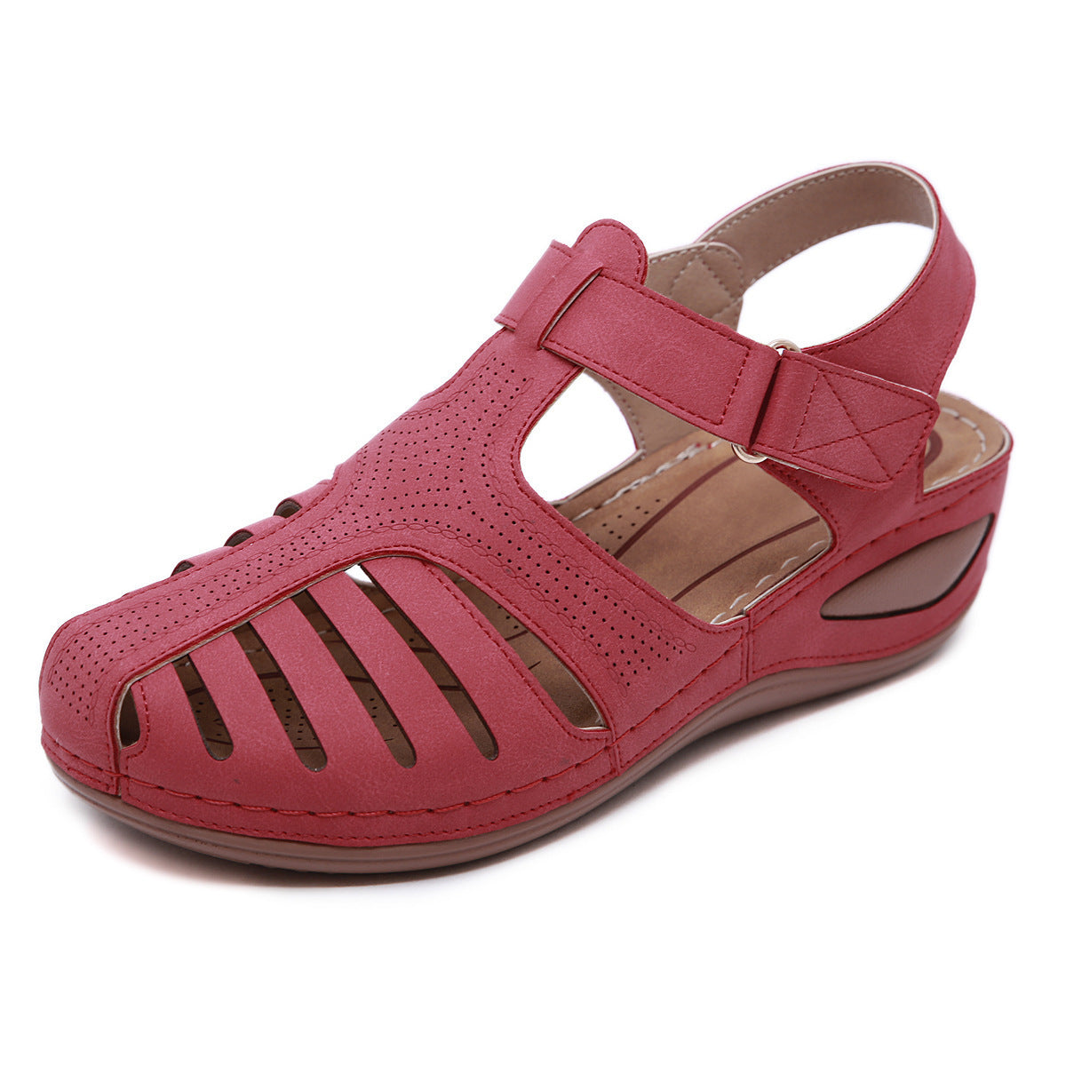 Klassische Orthopädische Sandalen mit zeitlosem Stil
