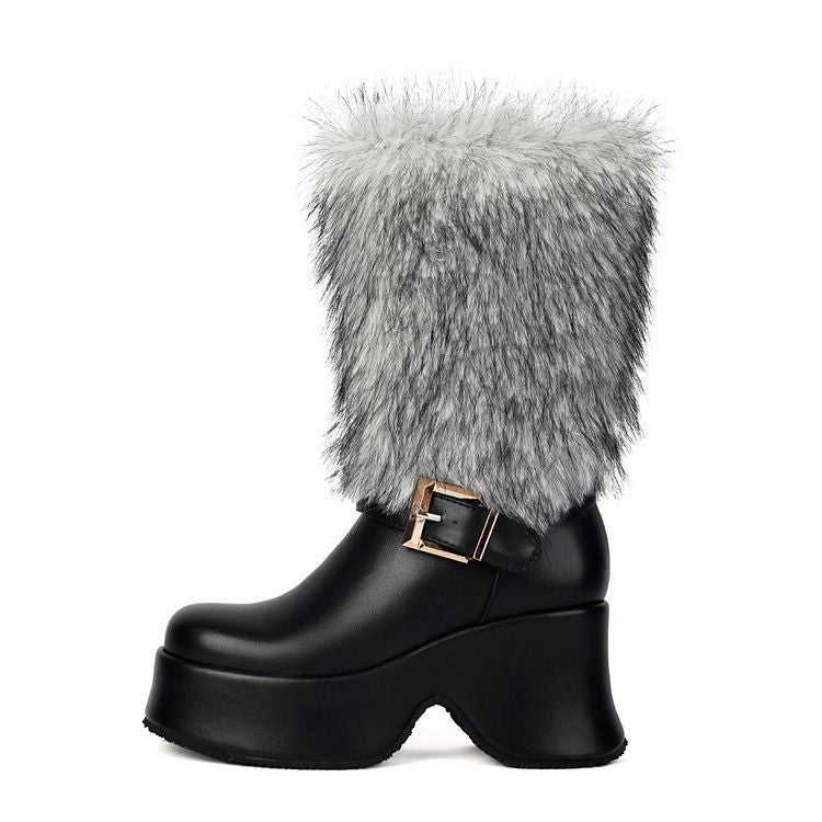 Klassische Orthopädische Stiefel mit zeitlosem Stil