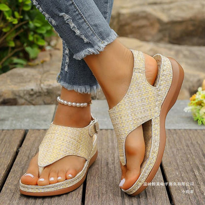 Vintage inspirierte Orthopädische Sandalen