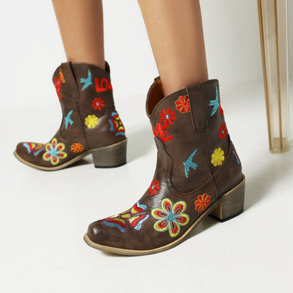 Vintage inspirierte Orthopädische Stiefel