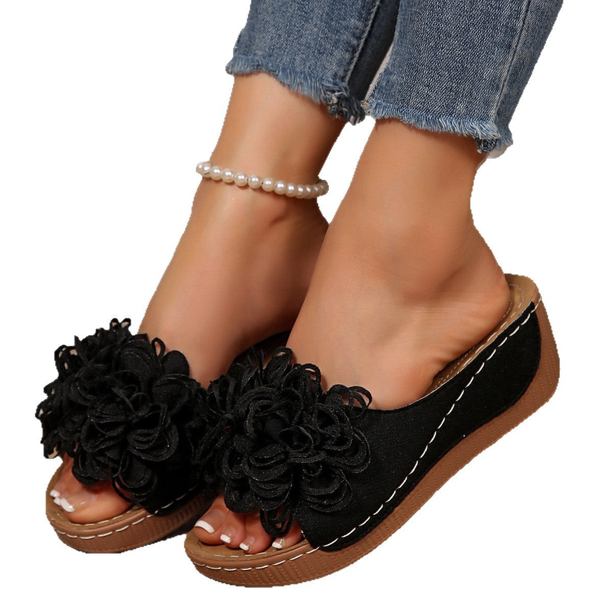 Klassische Orthopädische Sandalen mit zeitlosem Stil