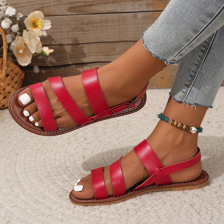 Vintage inspirierte Orthopädische Sandalen
