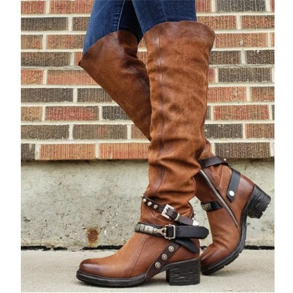 Vintage inspirierte Orthopädische Stiefel
