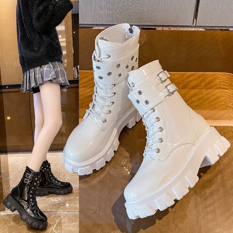 Anmutige Orthopädische Stiefel für modernen Look