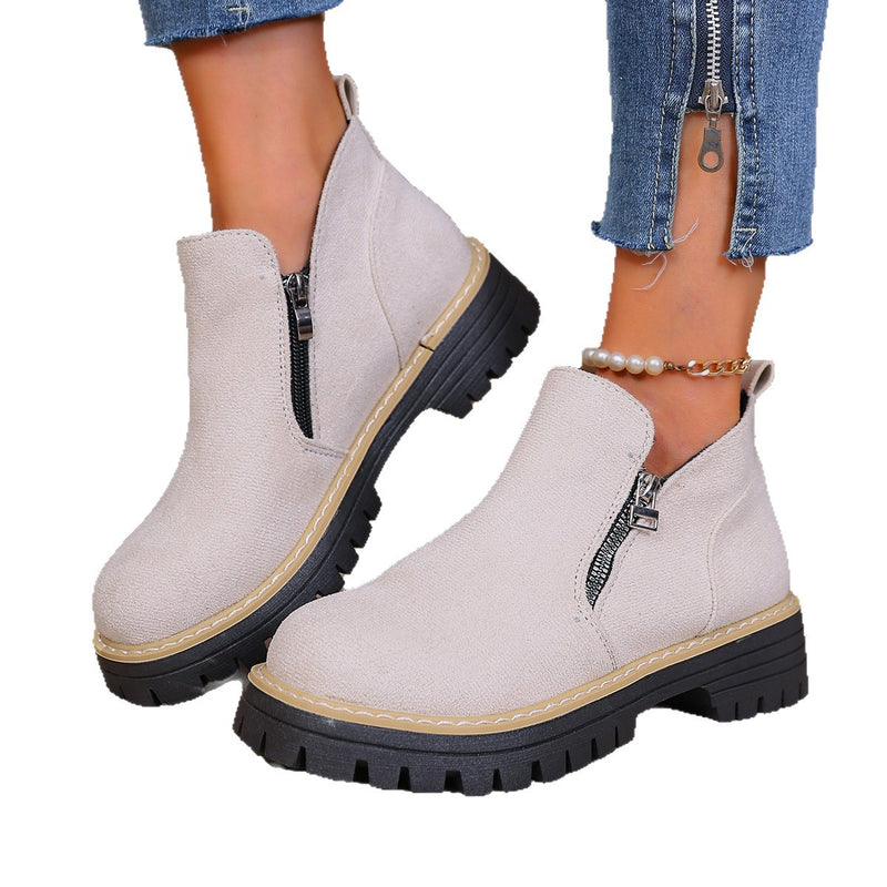 Klassische Orthopädische Stiefel mit zeitlosem Stil