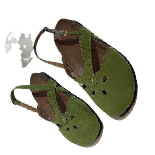 Klassische Orthopädische Sandalen mit zeitlosem Stil