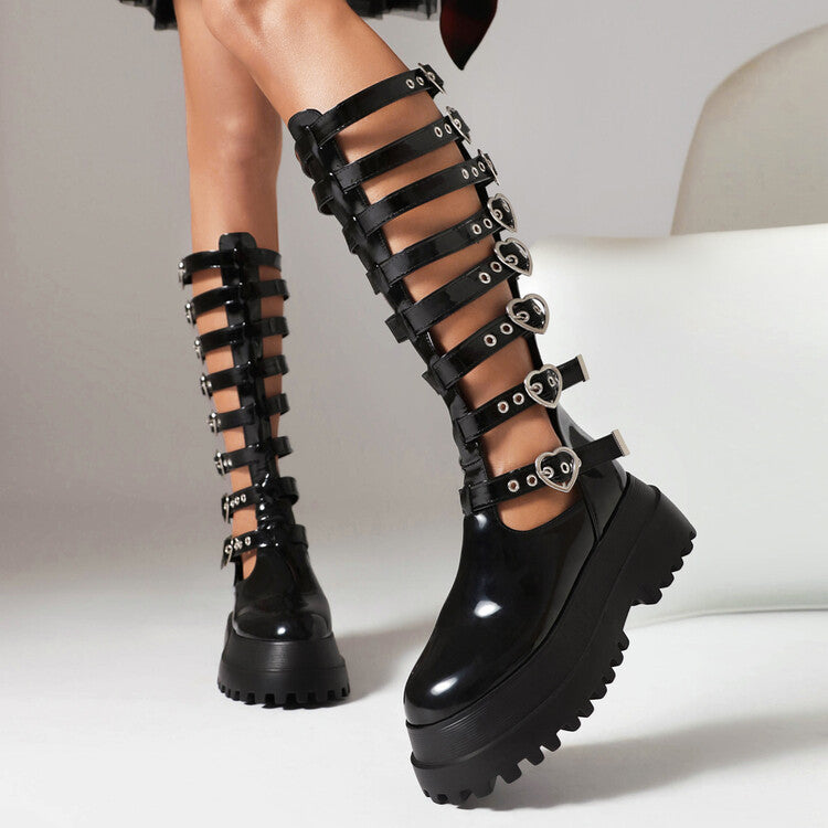 Vintage inspirierte Orthopädische Stiefel