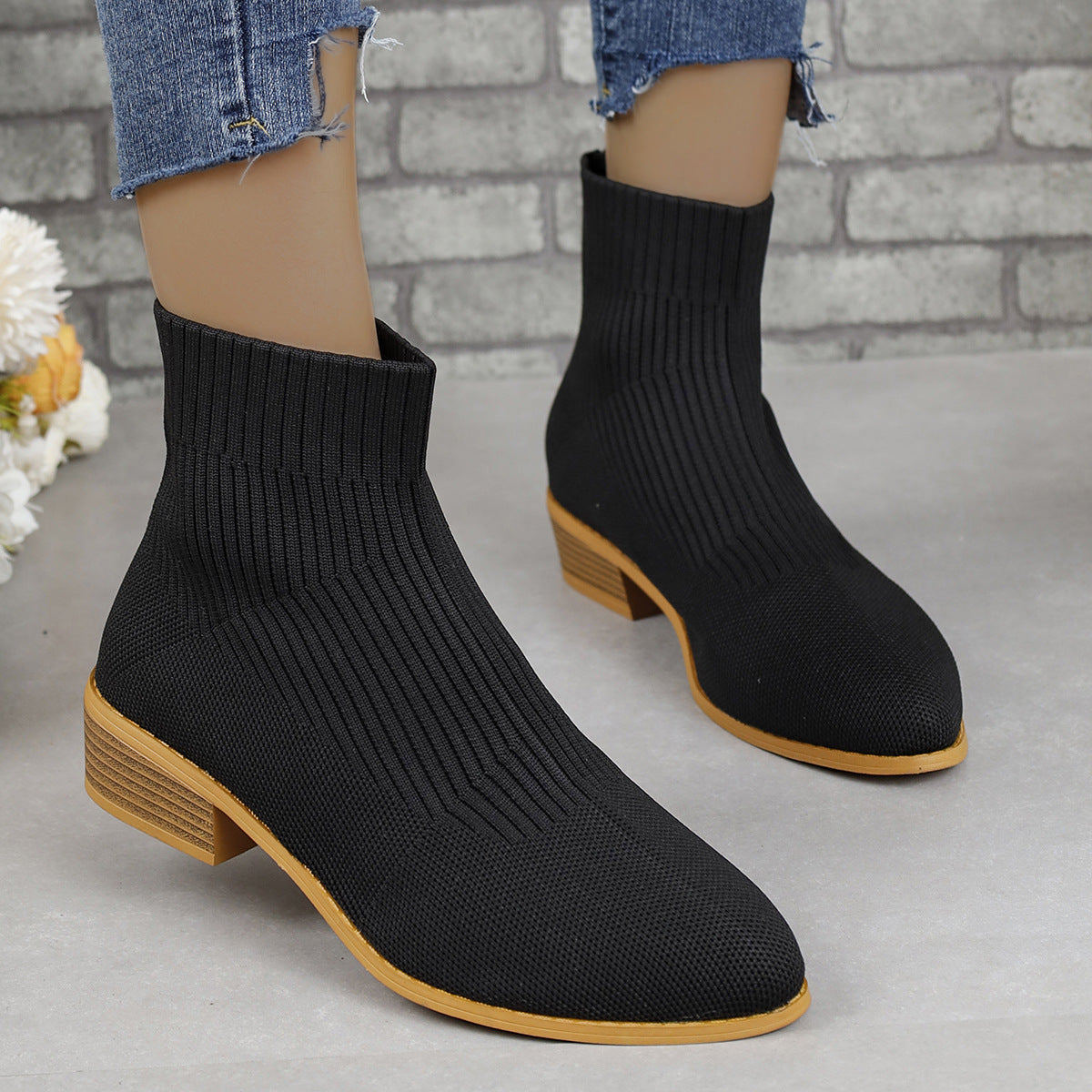 Schicke Orthopädische Stiefel mit einzigartigem Design