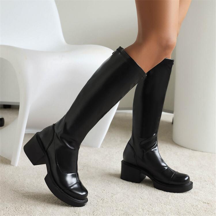 Anmutige Orthopädische Stiefel für modernen Look