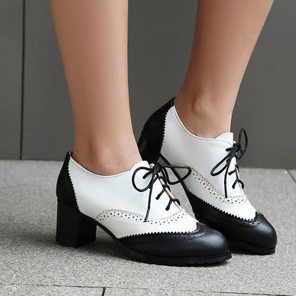 Vintage inspirierte Orthopädische Schuhe