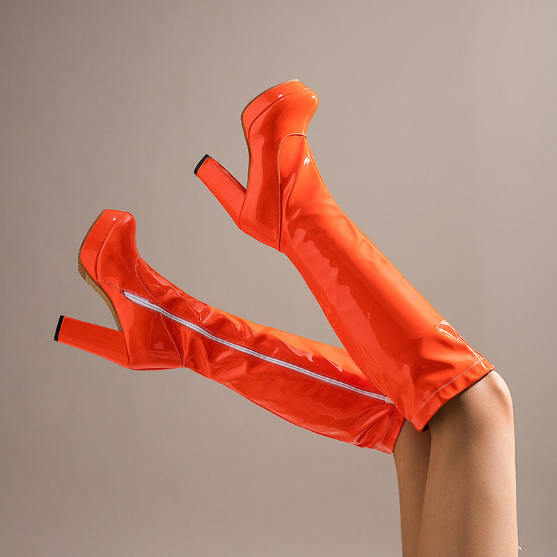 Vintage inspirierte Orthopädische Stiefel
