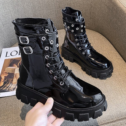 Anmutige Orthopädische Stiefel für modernen Look