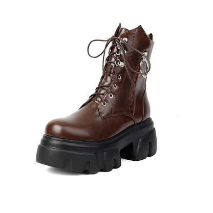 Vintage inspirierte Orthopädische Stiefel