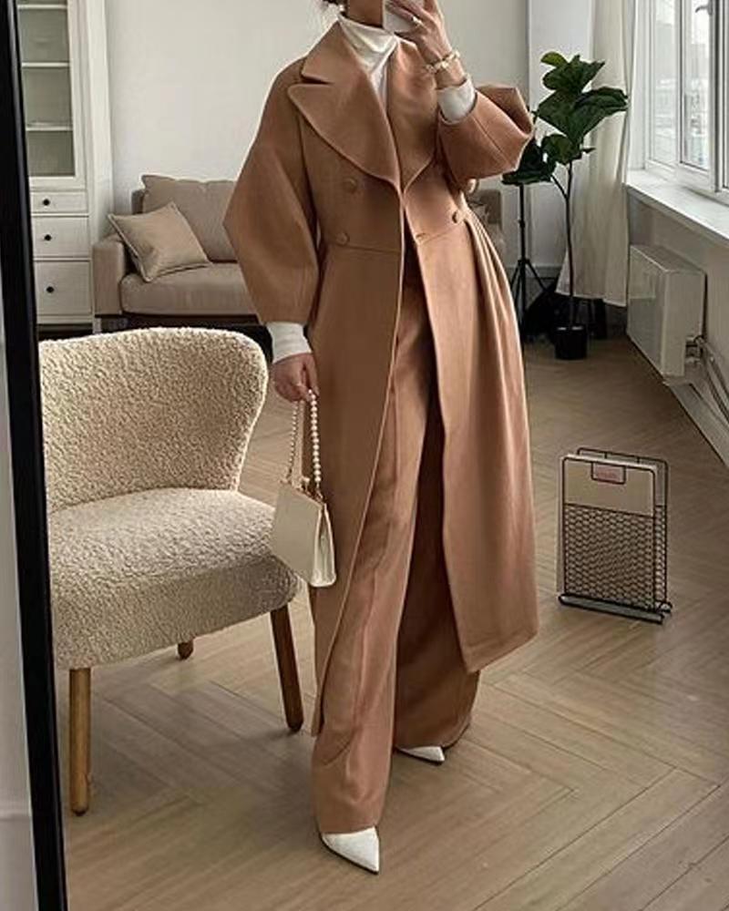 MW | Luxuriöser warmer Damenmantel