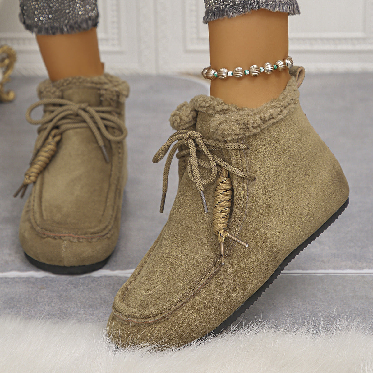 Klassische Orthopädische Stiefel mit zeitlosem Stil