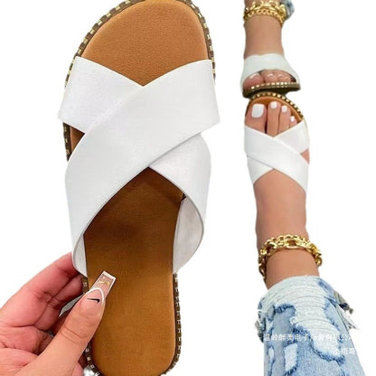 Vintage inspirierte Orthopädische Sandalen