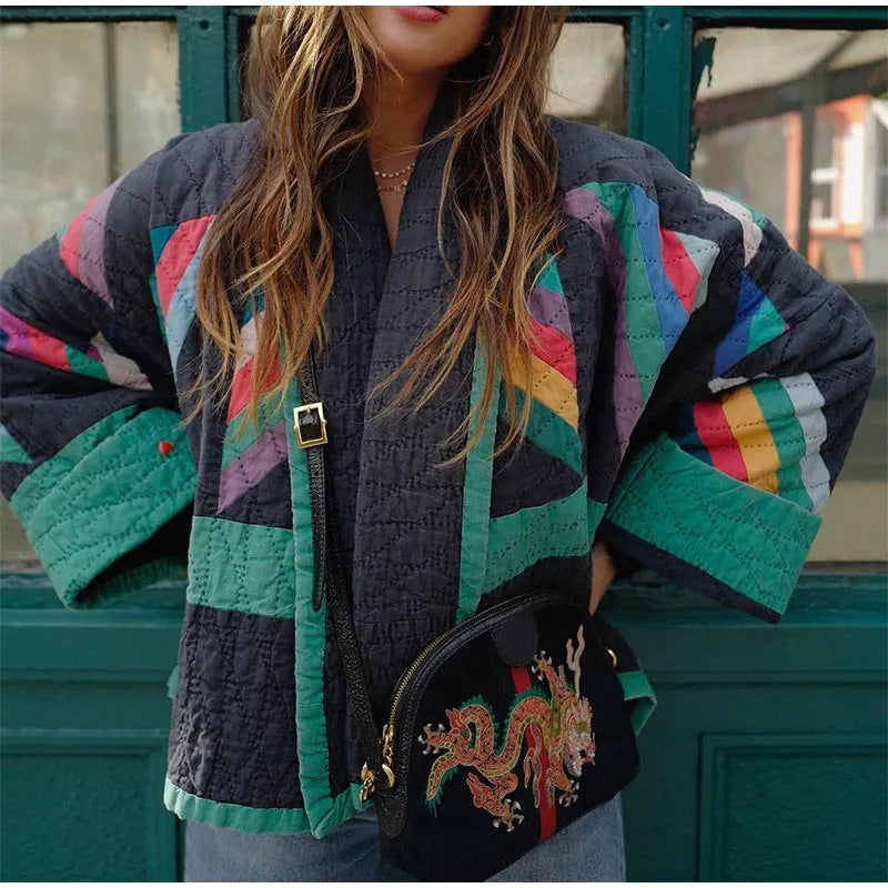 Anmutig gestaltete Jacke