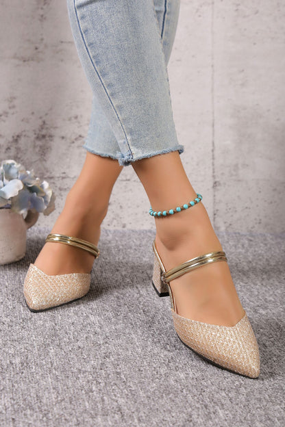 Klassische Orthopädische Absatzschuhe mit zeitlosem Stil