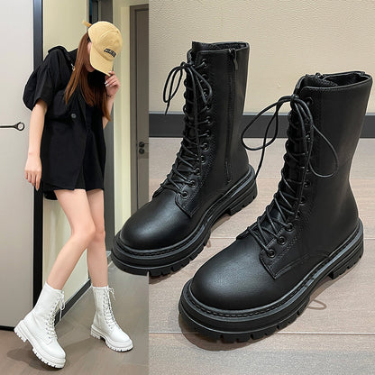 Vintage inspirierte Orthopädische Stiefel