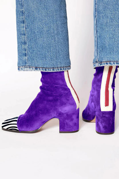 Anmutige orthopädische Stiefel für einen modernen Look