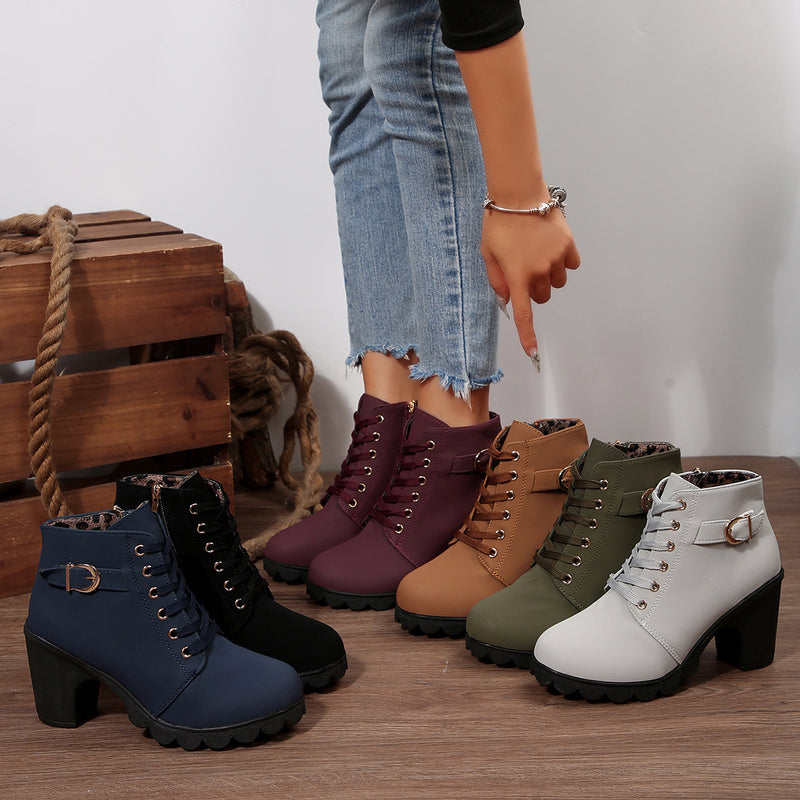 Vintage inspirierte Orthopädische Stiefel