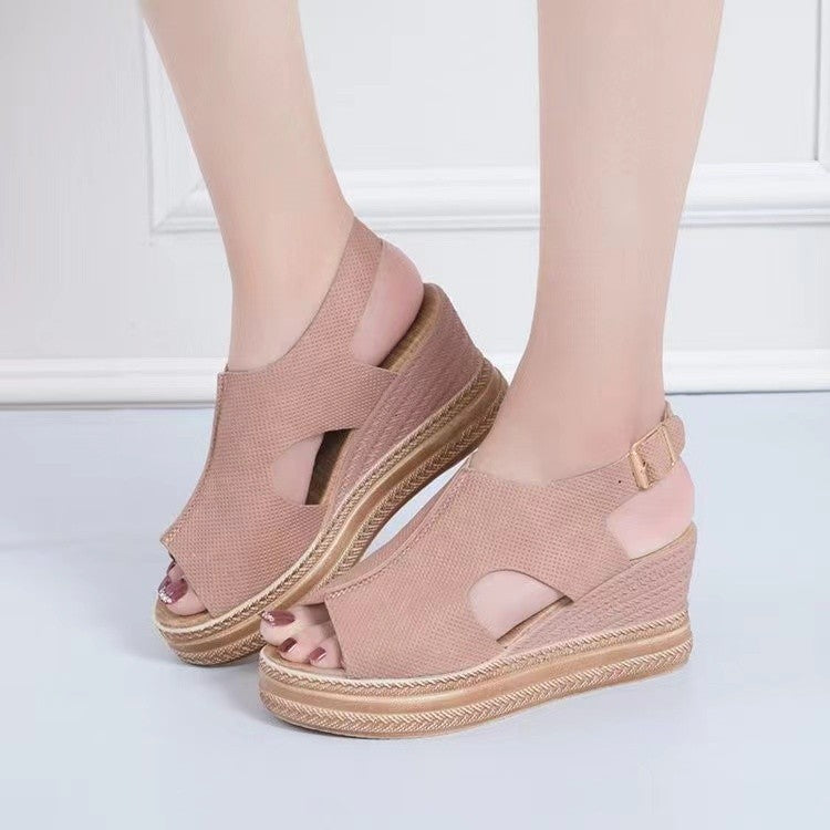 Vintage inspirierte Orthopädische Sandalen
