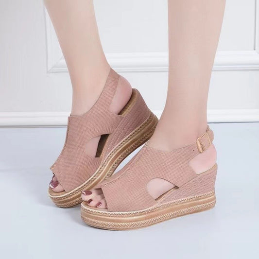 Vintage inspirierte Orthopädische Sandalen