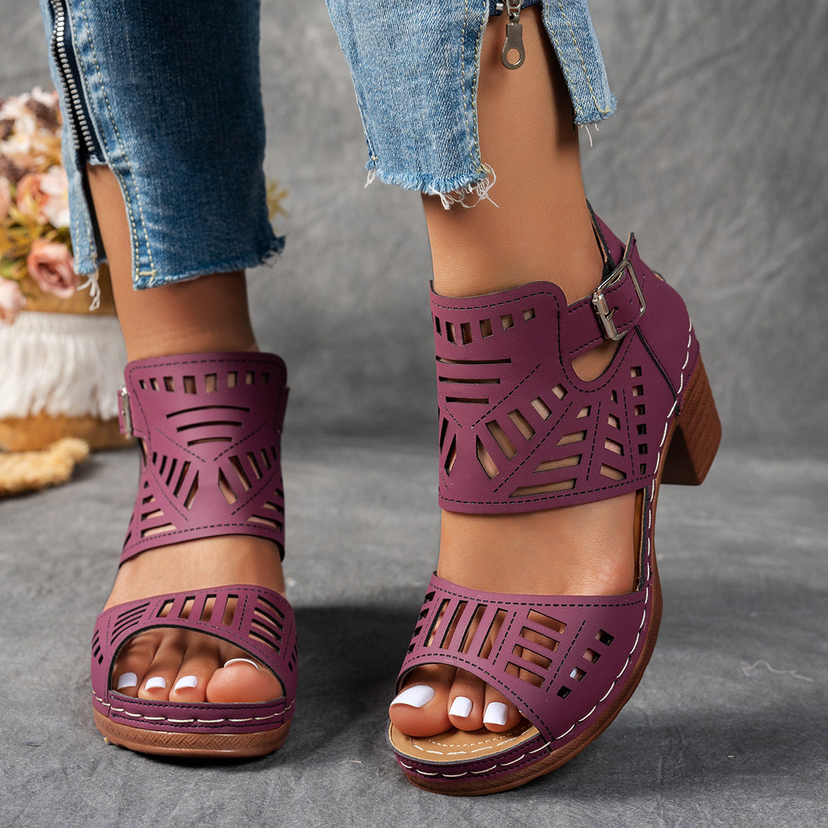 Vintage inspirierte Orthopädische Schuhe