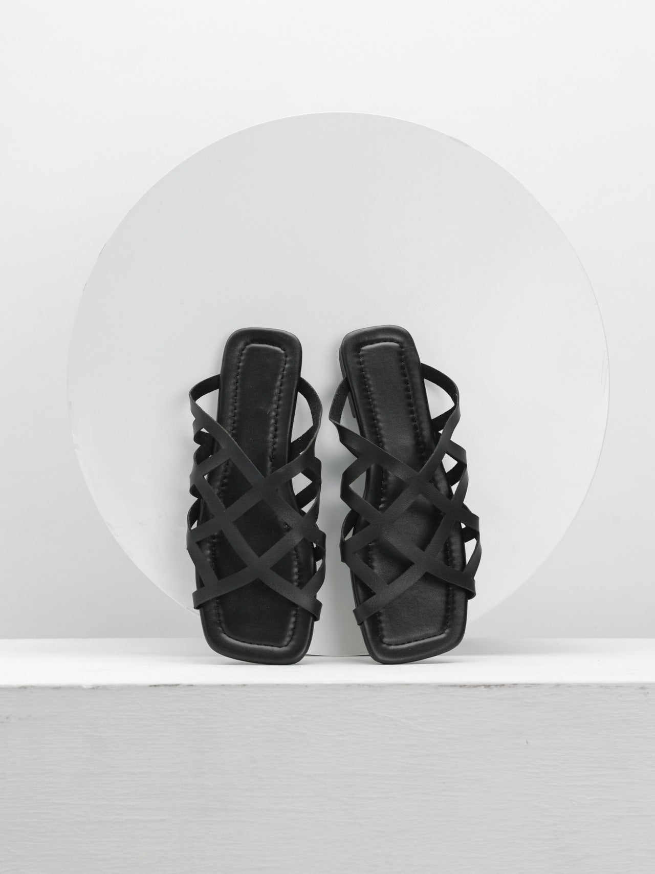 Vintage inspirierte Orthopädische Sandalen