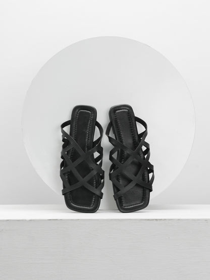 Vintage inspirierte Orthopädische Sandalen