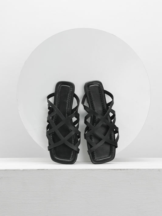 Vintage inspirierte Orthopädische Sandalen