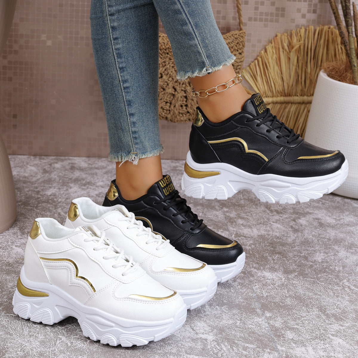 Wunderschön gefertigte Orthopädische Sneakers