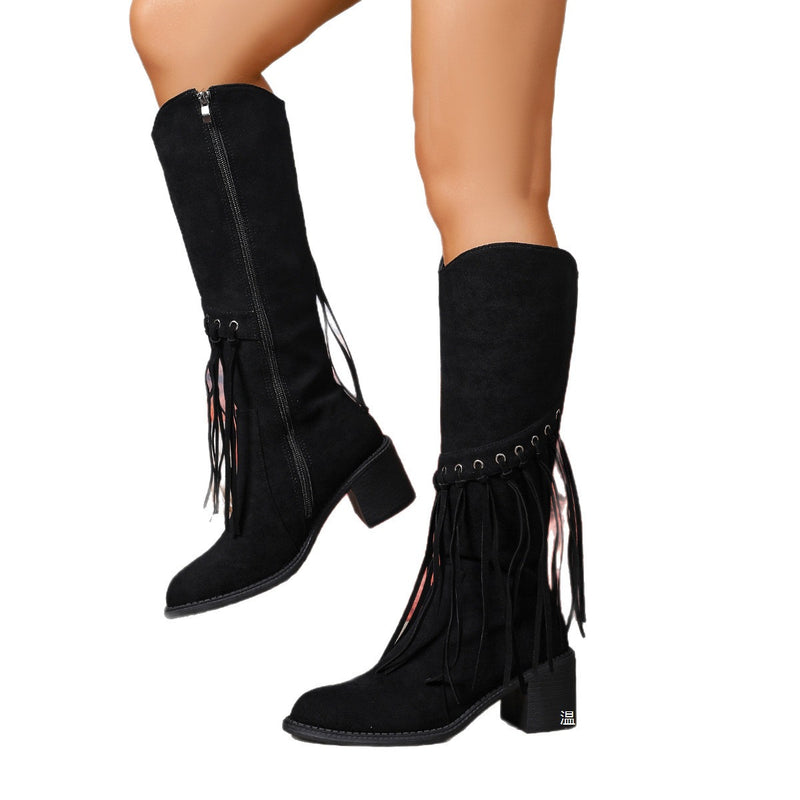 Klassische Orthopädische Stiefel mit zeitlosem Stil