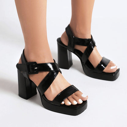 Vintage inspirierte Orthopädische Sandalen