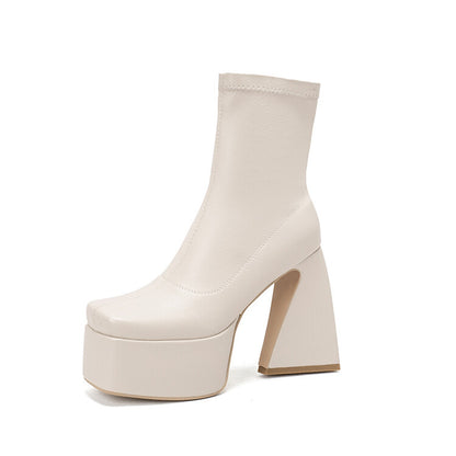 Vintage inspirierte Orthopädische Stiefel