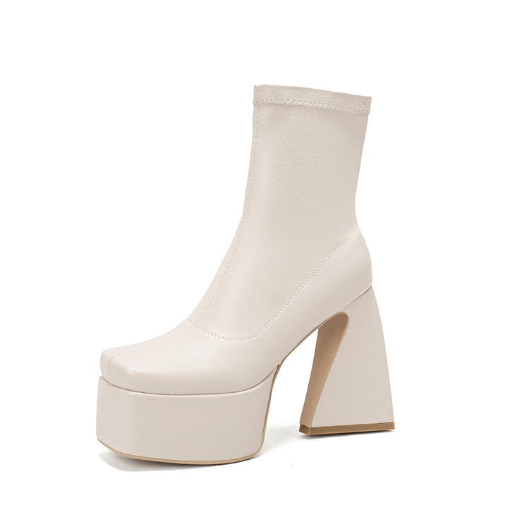 Vintage inspirierte Orthopädische Stiefel