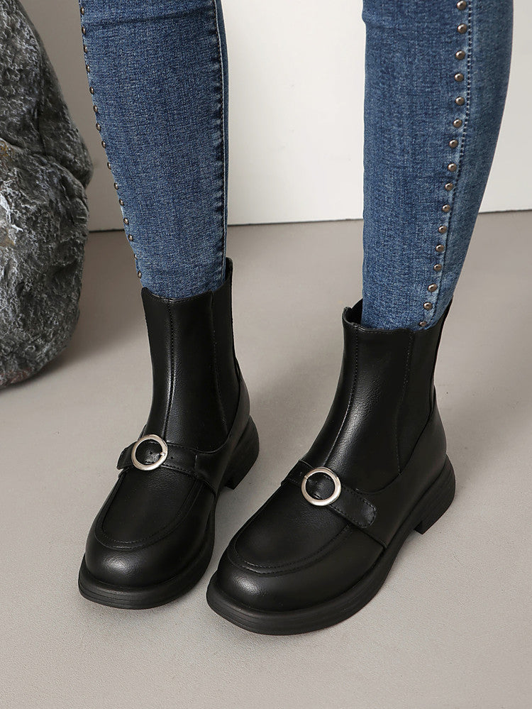 Vintage inspirierte Orthopädische Stiefel
