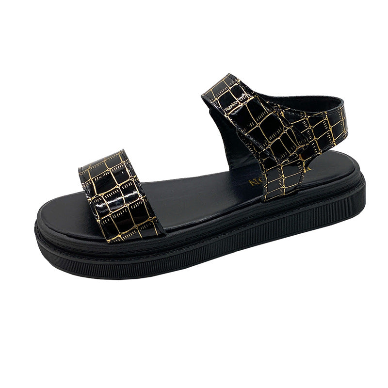 Vintage inspirierte Orthopädische Sandalen